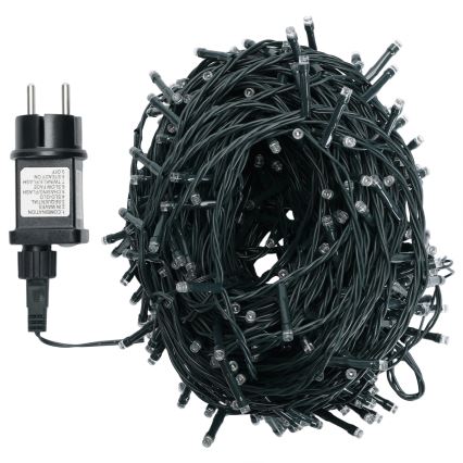 Aigostar - LED buiten kerstverlichting 500×LED/8 functies 50 m IP44 warm wit