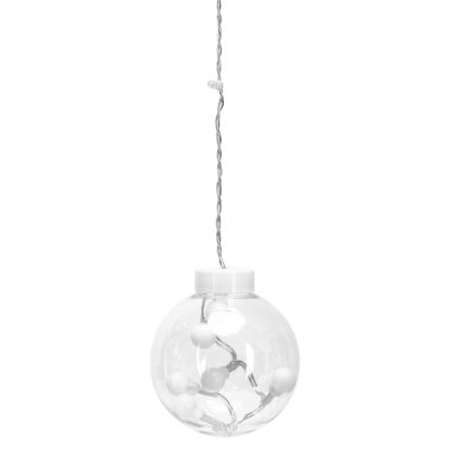 Aigostar - LED buiten kerstlichtsnoer 120xLED/8 functies 3x0,6m IP44 warm wit + afstandsbediening