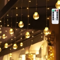 Aigostar - LED buiten kerstverlichting 120xLED/8 functies 3x0,6m IP44 warm wit + afstandsbediening