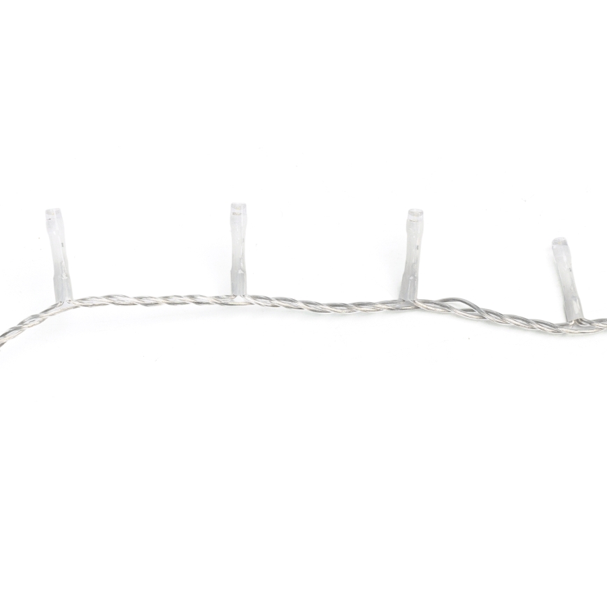 Aigostar - LED buiten kerstverlichting 200xLED/8 functies 13m IP44 warm wit