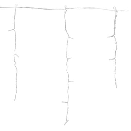 Aigostar - LED buiten kerstverlichting 200xLED/8 functies 3xAA 13x0,6 m IP44 meerkleurig