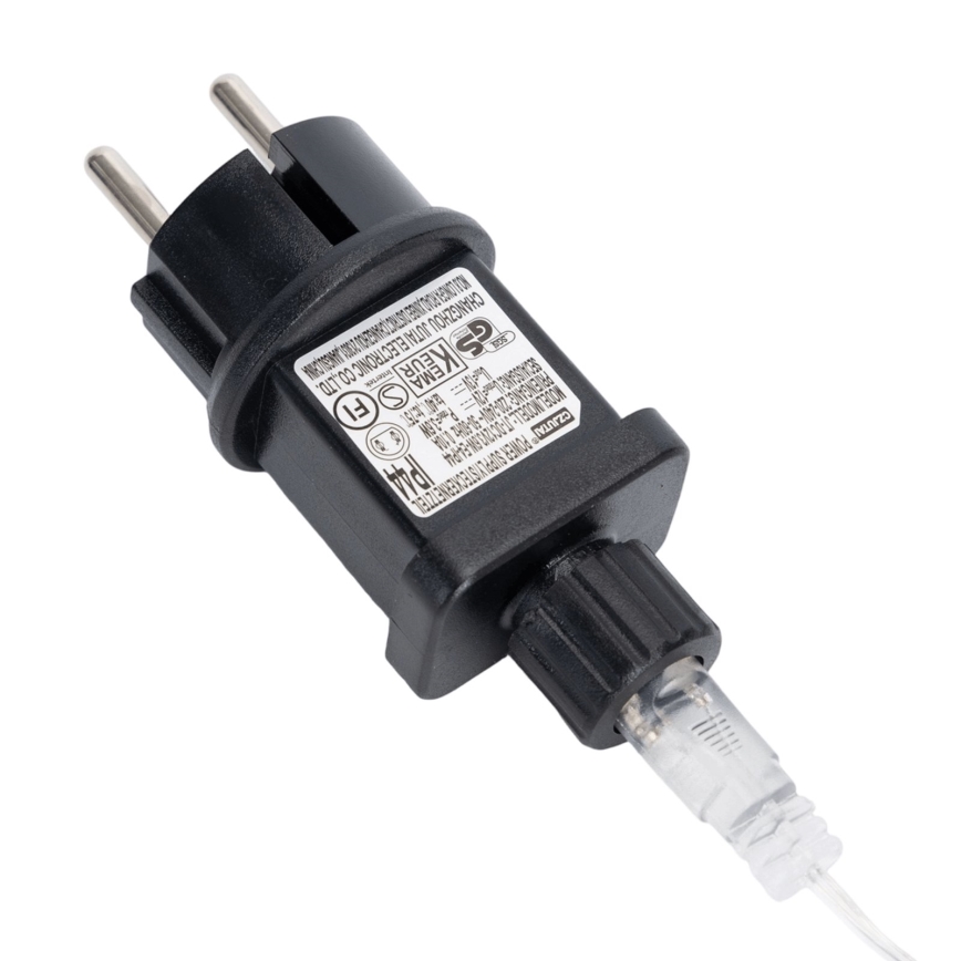 Aigostar - LED buiten kerstverlichting 200xLED 8x0,6m IP44 koud wit