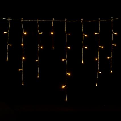 Aigostar - LED kerstverlichting voor buiten 300xLED/8 functies 3xAA 18x0,6 m IP44 warm wit