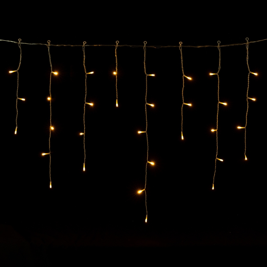 Aigostar - LED kerstverlichting voor buiten 300xLED/8 functies 3xAA 18x0,6 m IP44 warm wit