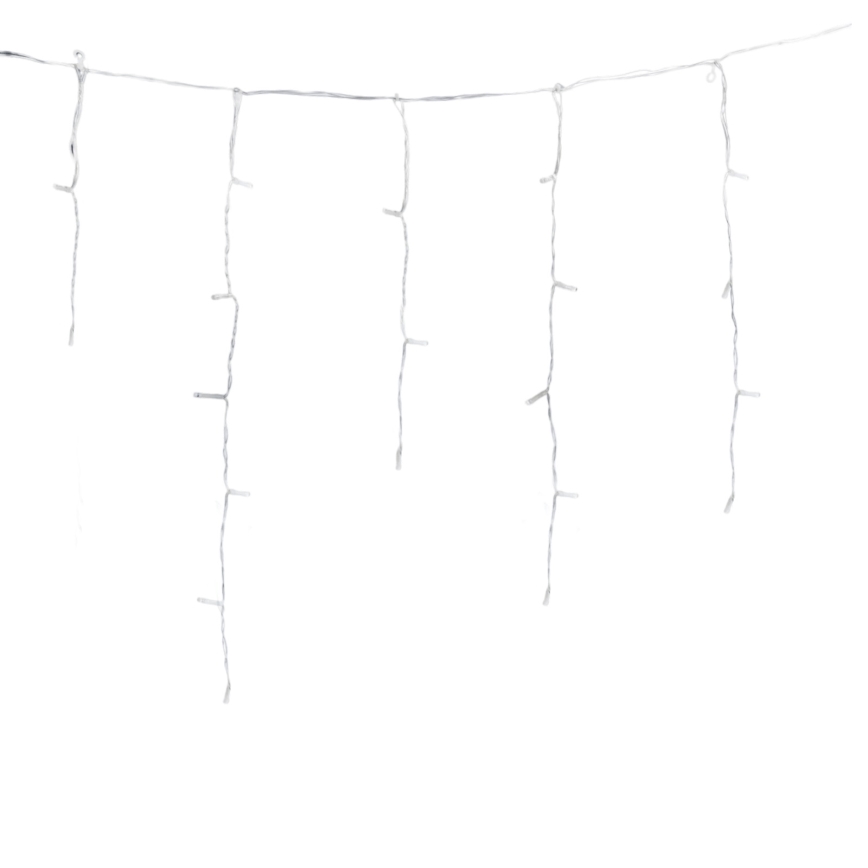 Aigostar - LED kerstverlichting voor buiten 300xLED/8 functies 3xAA 18x0,6 m IP44 warm wit