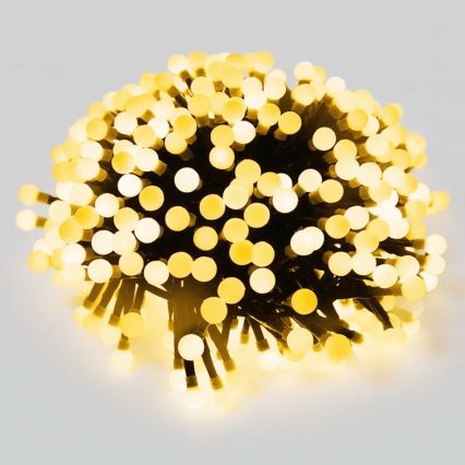 Aigostar - LED buiten kerstverlichting 50xLED/8 functies 8m IP44 warm wit
