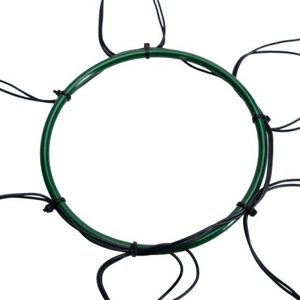 Aigostar - LED buiten kerstverlichting 90xLED/8 functies 3xAA 1,5m IP44 warmwit