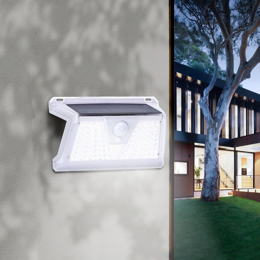 Aigostar - LED Buiten zonne-licht met sensor LED/2,4W/5V 1200 mAh IP65