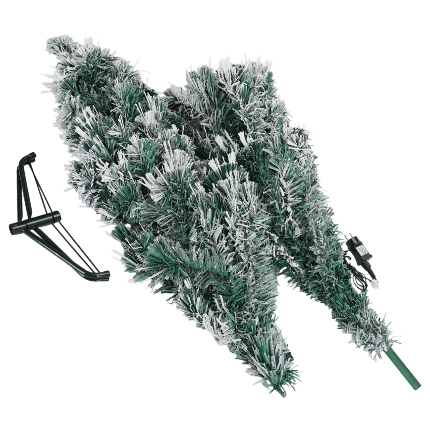 Aigostar - LED kerstboom voor buiten 245xLED/8 functies 2,1 m IP44 koelwit