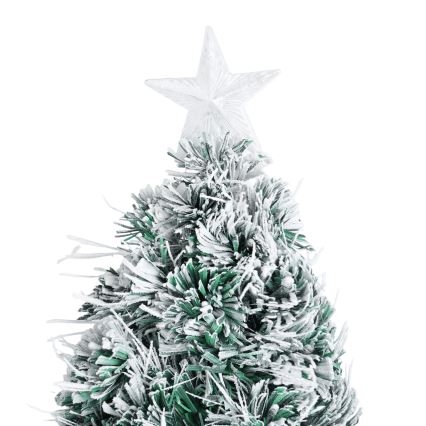 Aigostar - LED buiten kerstboom 245xLED/8 functies 2,1 m IP44 warm wit