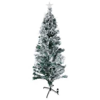 Aigostar - LED buiten kerstboom 245xLED/8 functies 2,1 m IP44 warm wit