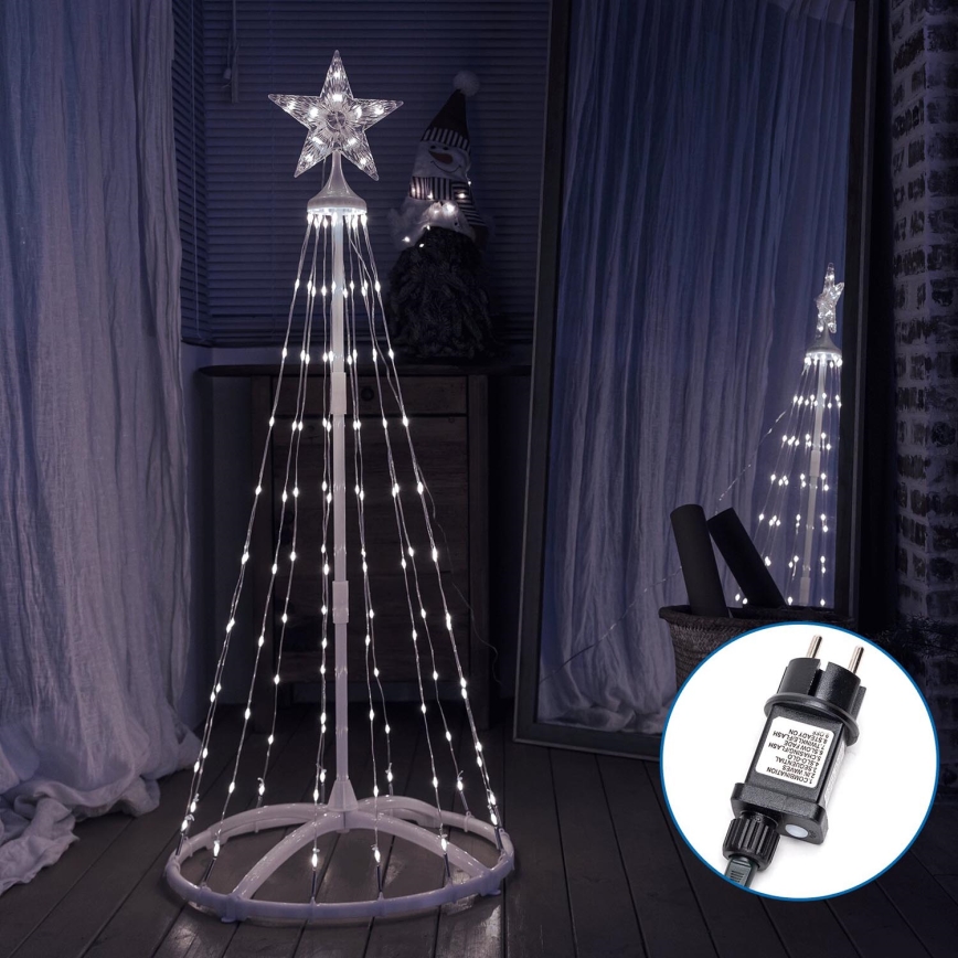 Aigostar - LED Buitenkerstdecoratie LED/3,6W/230V 180 cm IP44 koud wit