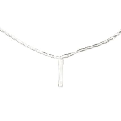 Aigostar - LED buitensnoer 100xLED/8 functies 13m IP44 koud wit