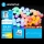 Aigostar - LED buitensnoer 25xLED/3xAA/8 functies 2,8 m IP44 meerkleurig