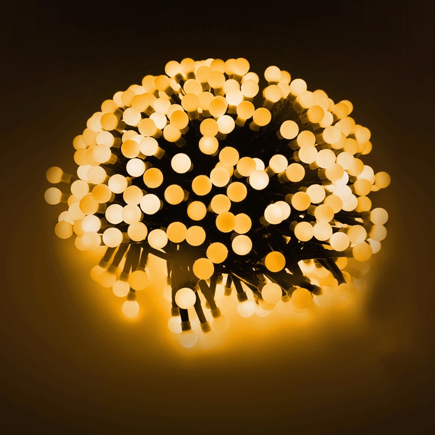 Aigostar - LED lichtsnoer voor buitendecoratie 100xLED/8 functies 10 m IP44 warm wit