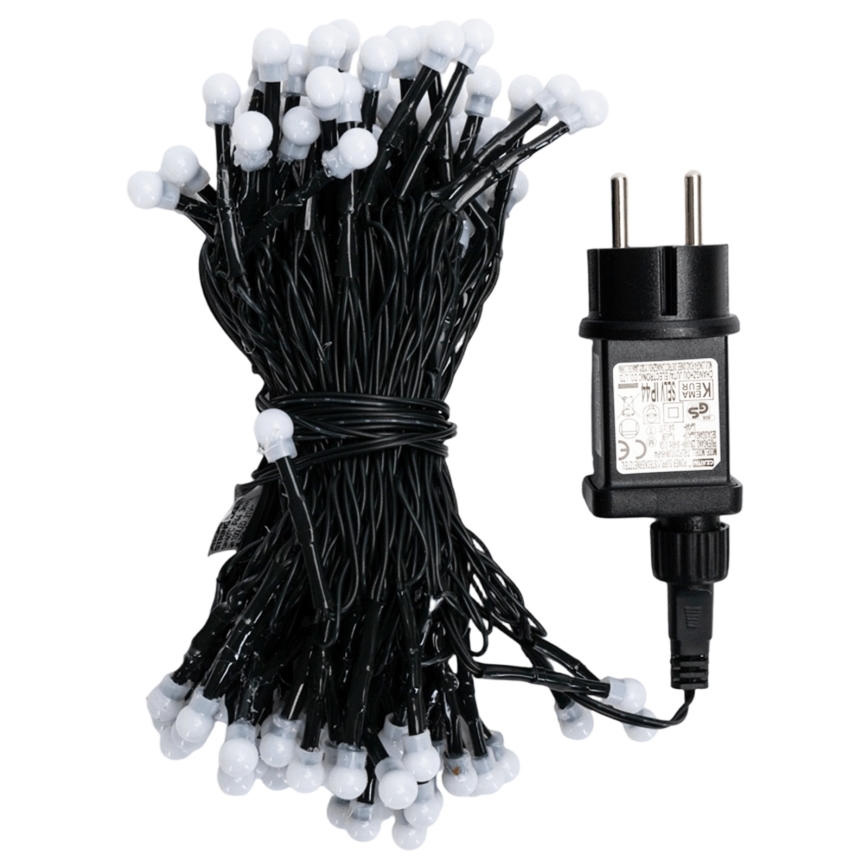Aigostar - LED lichtsnoer voor buitendecoratie 100xLED/8 functies 10 m IP44 warm wit