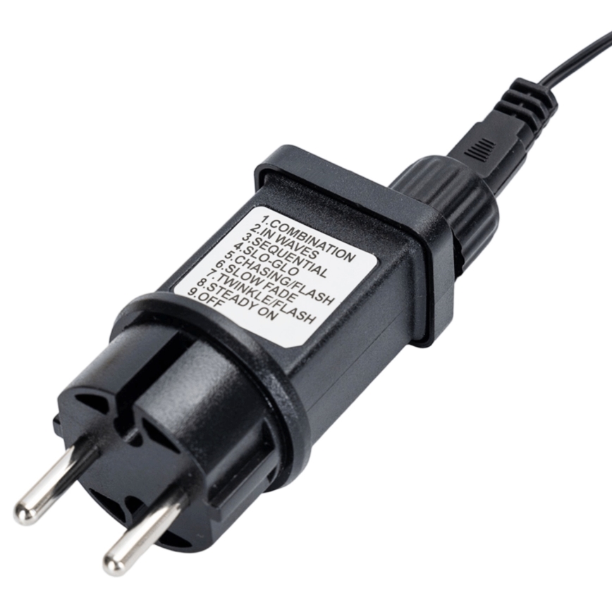 Aigostar - LED lichtsnoer voor buitendecoratie 100xLED/8 functies 10 m IP44 warm wit