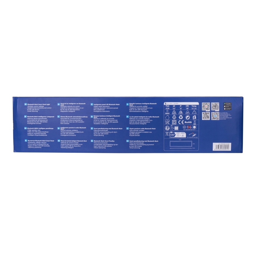 Aigostar - LED dimbaar inbouwpaneel MESH LED/36W/230V 2700-6500K 120x30 cm