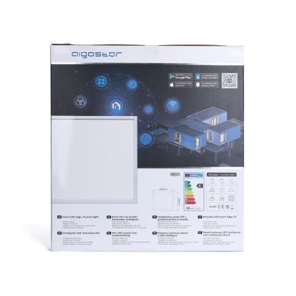 Aigostar - LED dimbaar inbouwpaneel 32W/230V Wi-Fi 60x60 cm