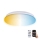 Aigostar - LED Dimbare badkamer plafondverlichting MESH Smart LED/12W/230V 3000-6500K IP44 + afstandsbediening