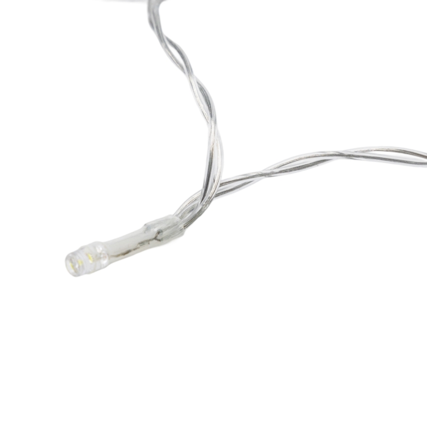 Aigostar - Dimbare LED buiten kerstverlichting met bewegingssensor 100xLED/3xAA 12m meerkleurig + afstandsbediening
