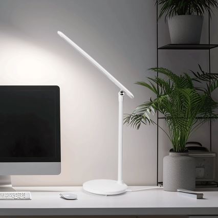 Aigostar - LED Dimbare oplaadbare touch tafellamp LED/3W/5V 1200mAh 3000/4000/6500K