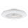 Aigostar - LED Dimbare plafondlamp met ventilator LED/40W/230V 2700-6500K diameter 48,5 cm wit + afstandsbediening