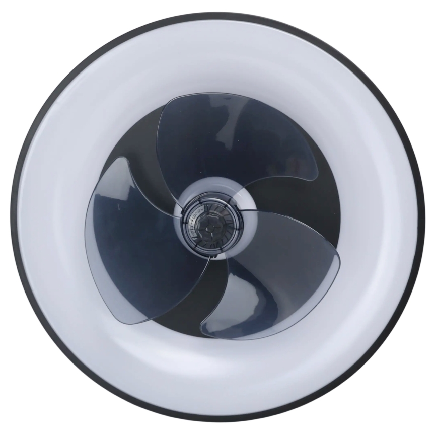 Aigostar - LED Dimbare plafondlamp met ventilator MESH LED/40W/230V 2700-6500K zwart + afstandsbediening