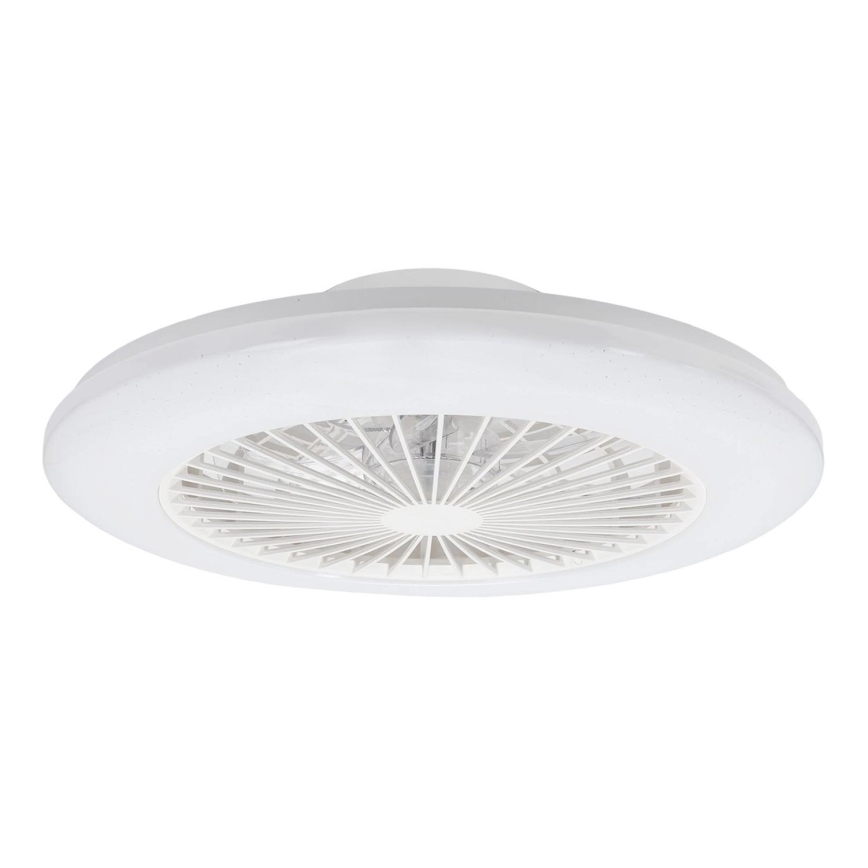 Aigostar - LED Dimbare plafondlamp met ventilator MESH LED/40W/230V 2700-6500K wit + afstandsbediening