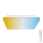 Aigostar - LED-dimbare plafondlamp voor badkamer LED/18W/230V 3000K-6500K IP54 + afstandsbediening