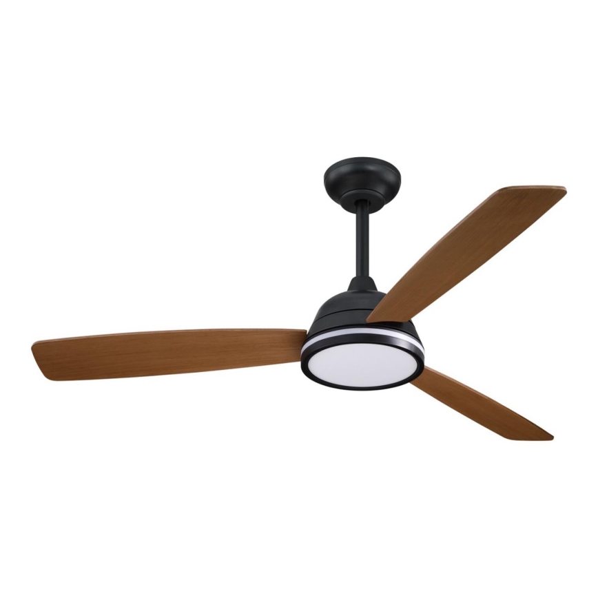 Aigostar - LED dimbare plafondventilator LED/20W/230V 2700-6500K 132cm bruin + afstandsbediening