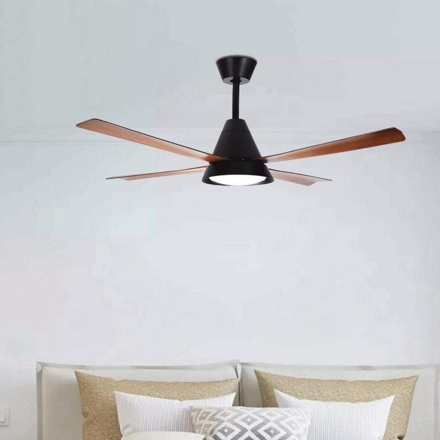 Aigostar - LED dimbare plafondventilator LED/24W/230V 2700-6500K 132cm + afstandsbediening