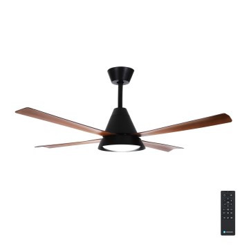 Aigostar - LED dimbare plafondventilator LED/24W/230V 2700-6500K 132cm + afstandsbediening