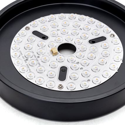 Aigostar - LED dimbare plafondventilator LED/24W/230V 2700-6500K 165cm zwart + afstandsbediening