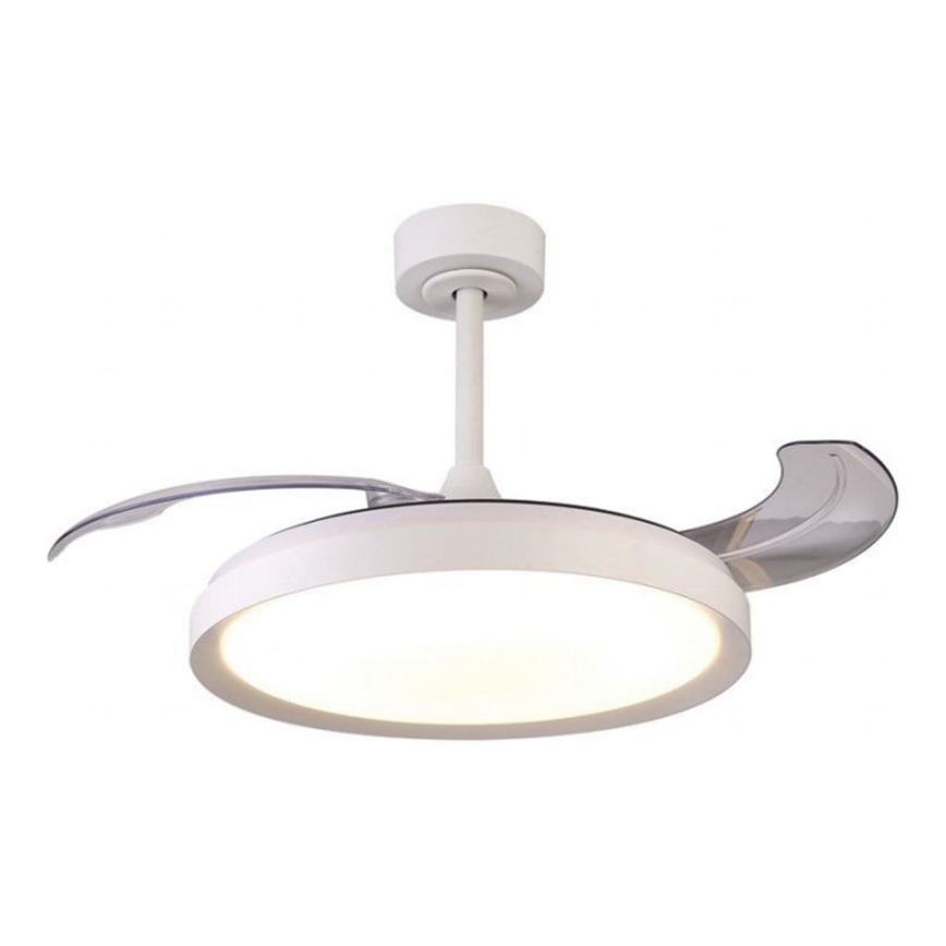 Aigostar - LED dimbare plafondventilator LED/50W/230V 2700-6500K 106cm wit + afstandsbediening