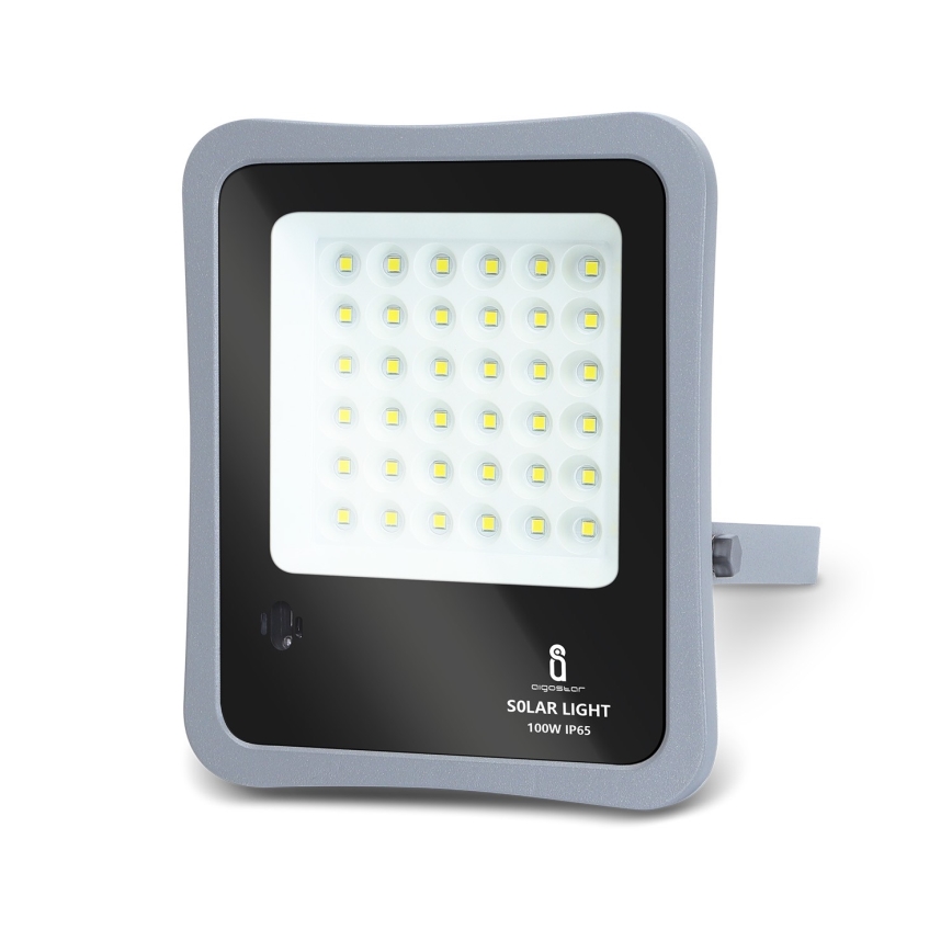Aigostar - LED Dimbare zonne-schijnwerper LED/100W/3,2V IP65 10000 mAh + AB