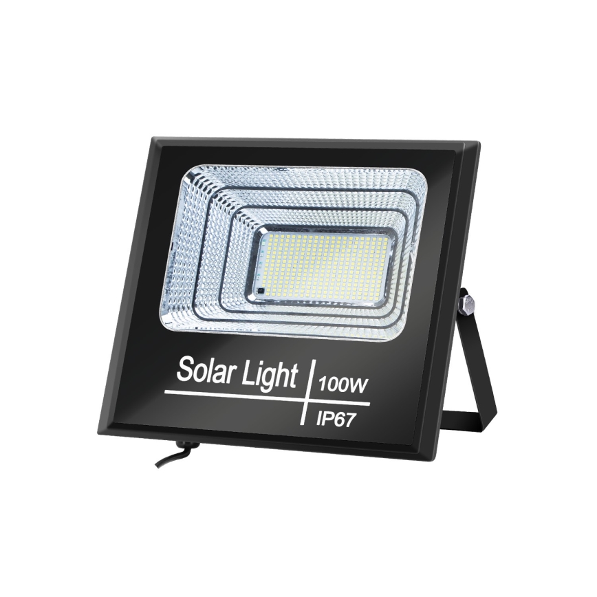 Aigostar - LED Dimbare zonne-schijnwerper LED/100W/3,2V IP67 2000 mAh + AB