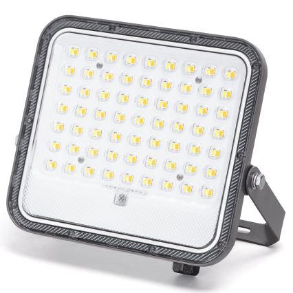 Aigostar - LED Dimbare zonne-schijnwerper LED/100W/3,4V 3000/4000/6500K IP66 + afstandsbediening
