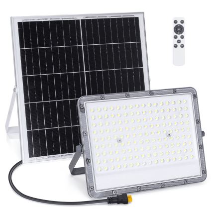 Aigostar - LED Dimbare zonne-schijnwerper LED/200W/3,2V IP65 20000 mAh + afstandsbediening