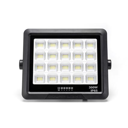 Aigostar - LED Dimbare zonne-schijnwerper LED/300W/3,4V IP65 + afstandsbediening