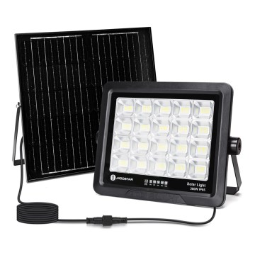 Aigostar - LED Dimbare zonne-schijnwerper LED/300W/3,4V IP65 + afstandsbediening