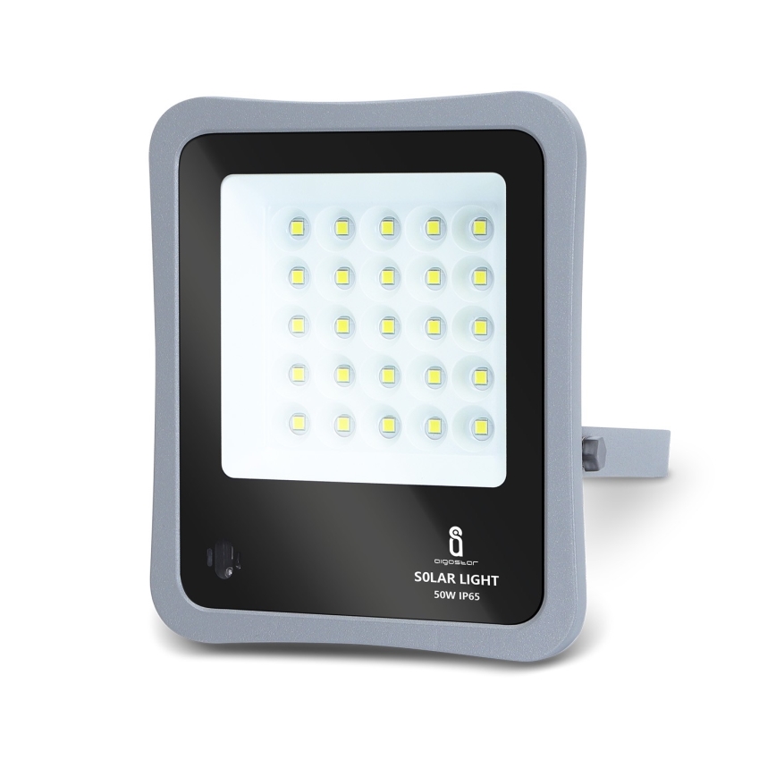 Aigostar - LED Dimbare zonne-schijnwerper LED/50W/3,2V IP65 6000 mAh + AB