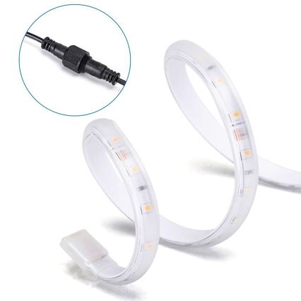 Aigostar - LED Dimbare zonnestrip LED/1,6W/3,2V 3 m 2700K IP65 1800 mAh + afstandsbediening