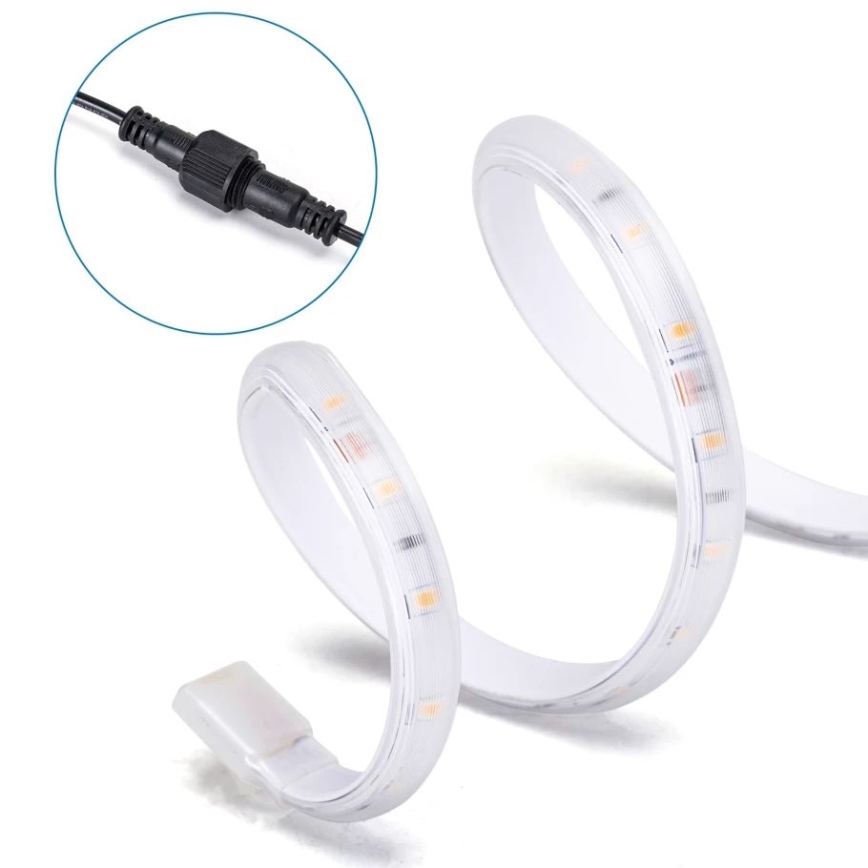 Aigostar - LED Dimbare zonnestrip LED/1,6W/3,2V 3 m 2700K IP65 1800 mAh + afstandsbediening