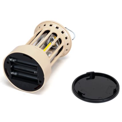 Aigostar - LED Draagbaar kamperen lamp LED/3W/3xAA