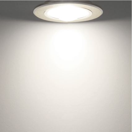 Aigostar - LED Hang plafondverlichting LED/18W/230V diameter 17 cm 6000K wit