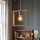 Aigostar - LED houten hanglamp met kabel 1xE27/9W/230V 2200K dennenhout