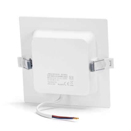 Aigostar - LED inbouwarmatuur LED/9W/230V 4000K 14,5x14,5 cm wit