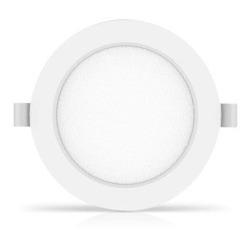Aigostar - LED inbouwspot, 9W, 230V, 3000K, Ø 14,5 cm, wit
