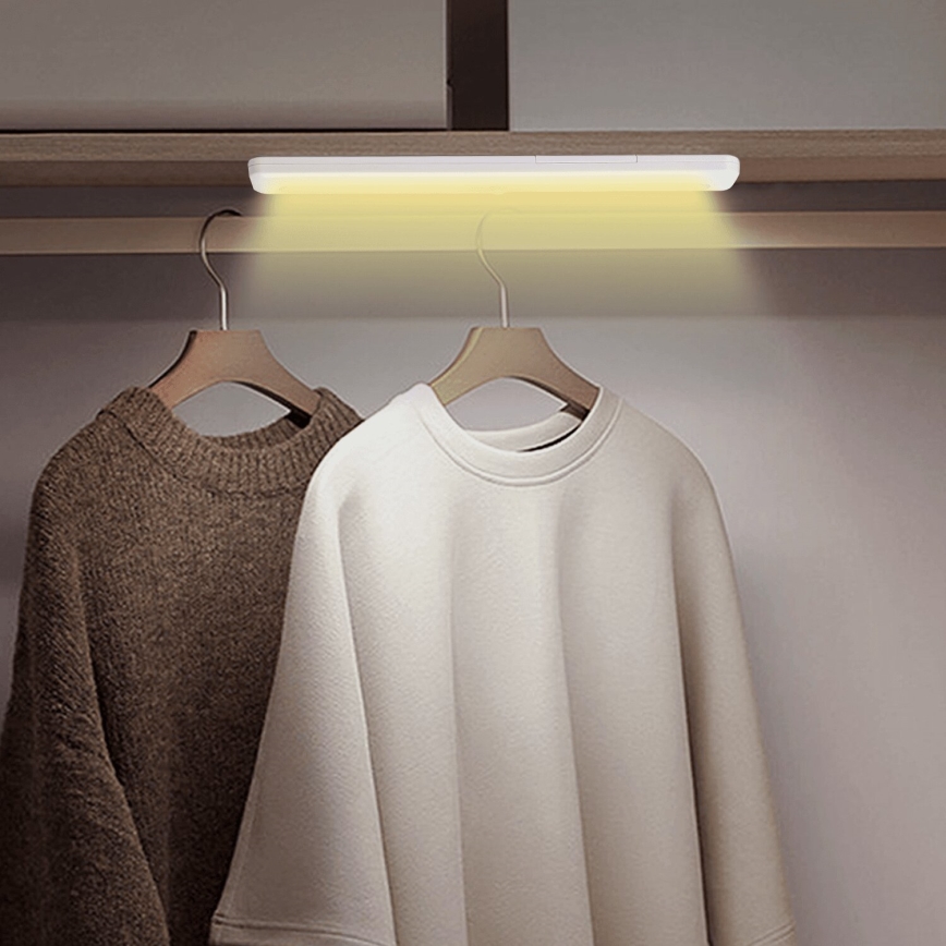 Aigostar - LED Kastverlichting met bewegingssensor LED/1,5W/3xAA 3000K
